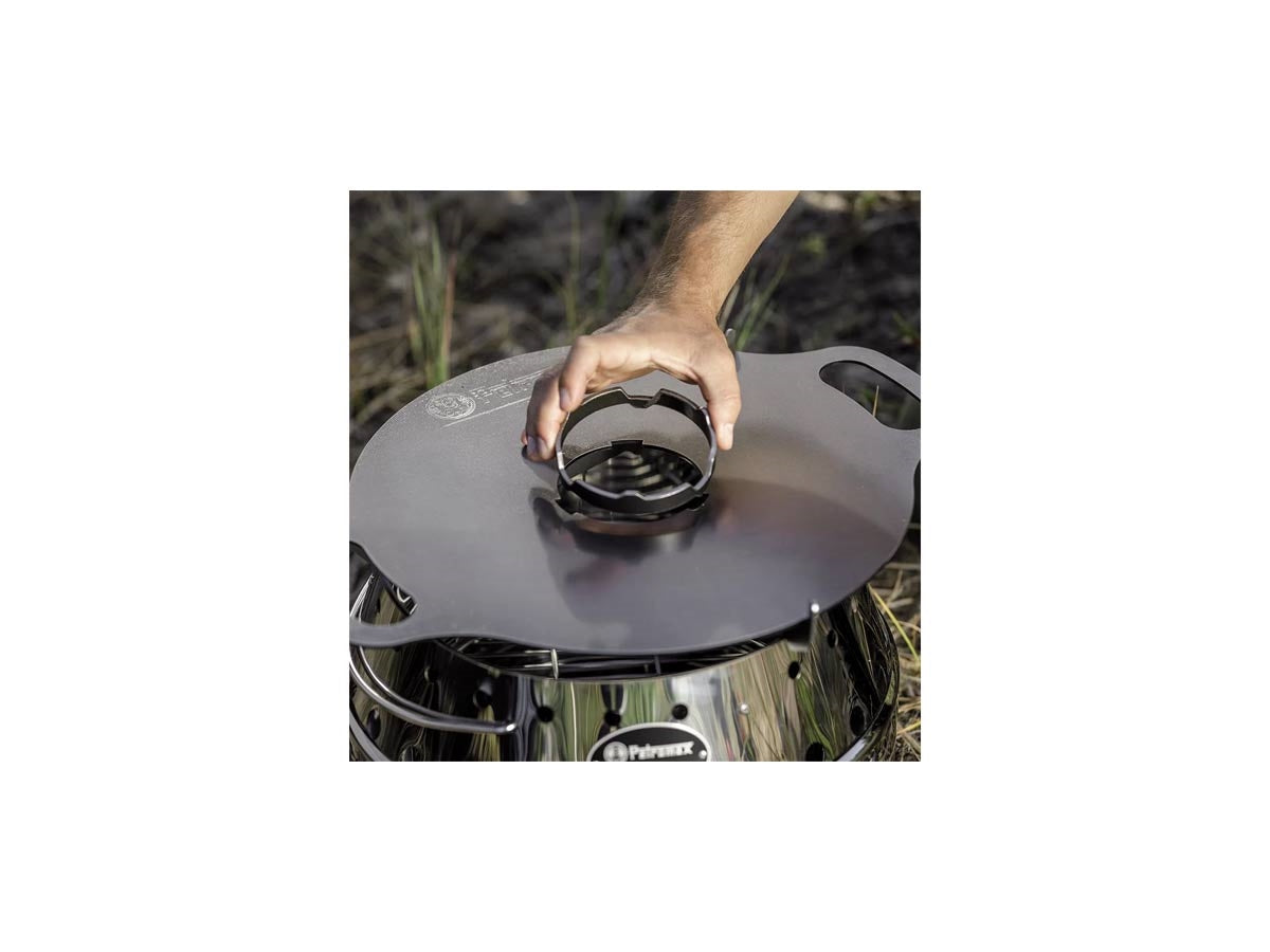 Petromax accessorio piastra Atago ATAGO-PLATE-C supporto cottura fiamma