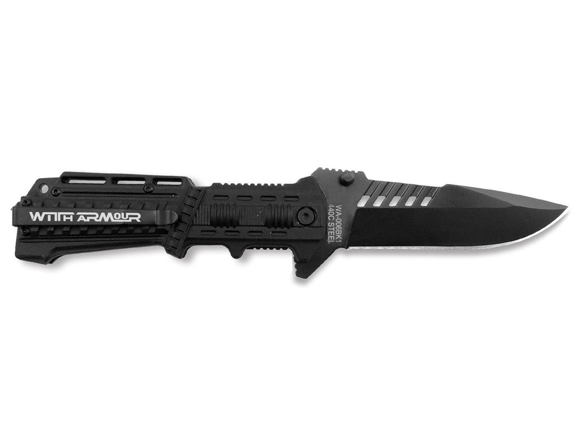 WithArmour BK2 Black WA-006BK2 – lama 11,1 cm con rompivetro integrato