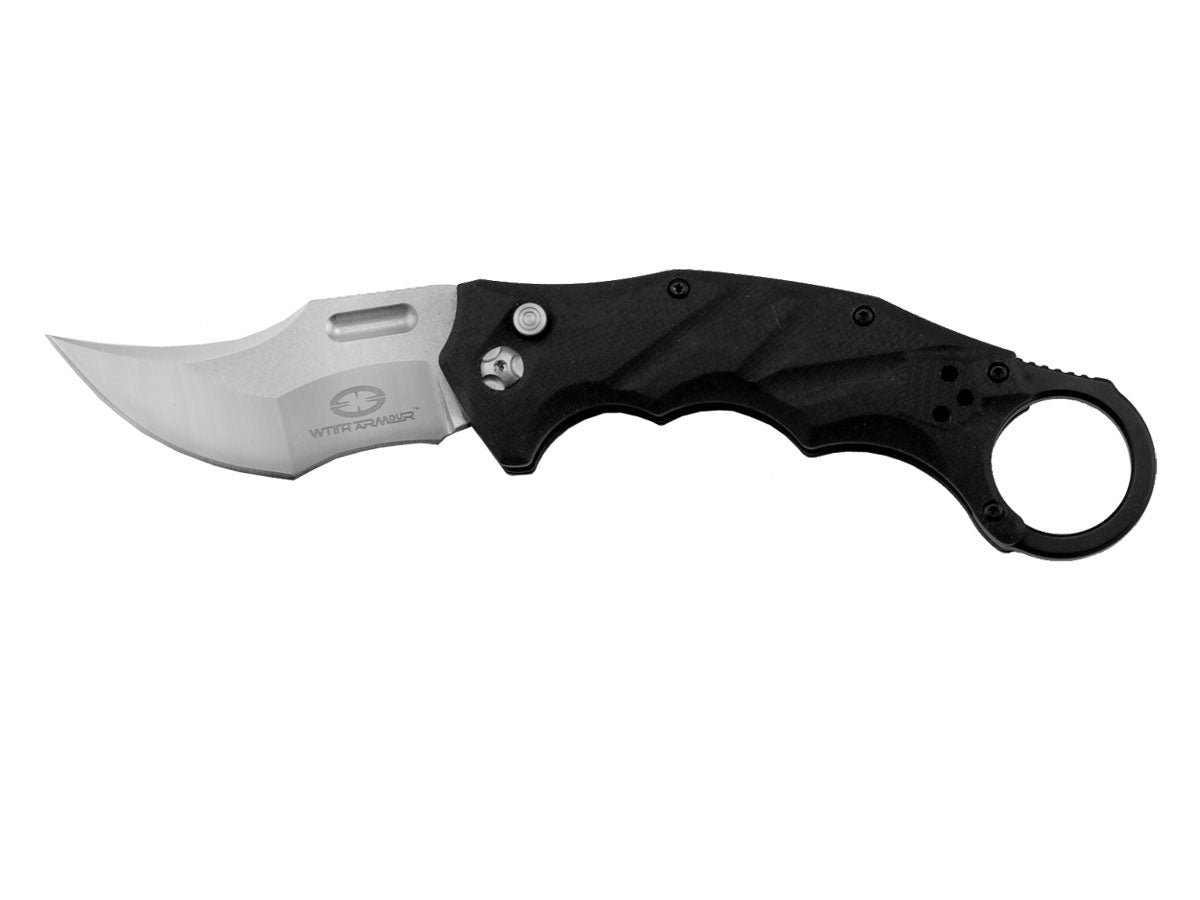 WithArmour Black Lynx Karambit WA-040BK – karambit pieghevole 440C G-10