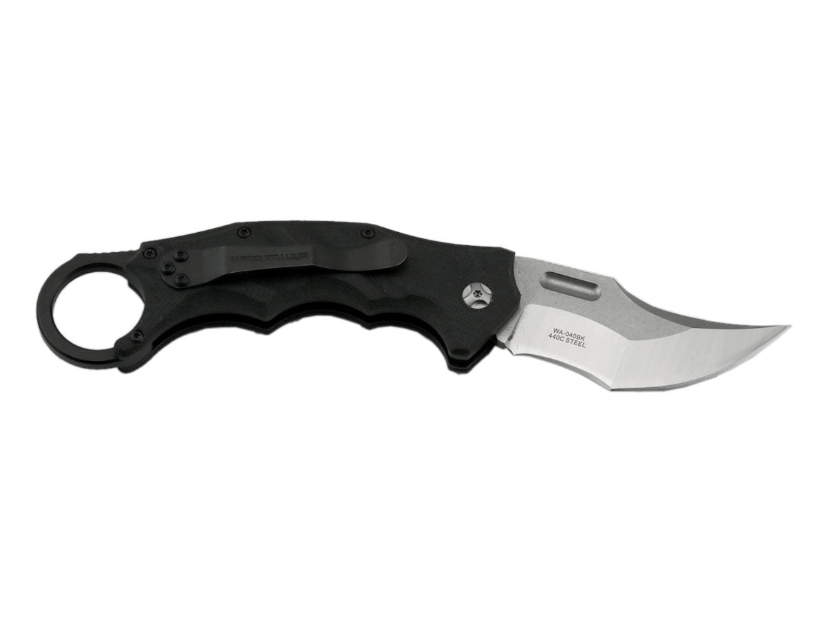 WithArmour Black Lynx WA-040BK – lama 440C satinata e manico G-10