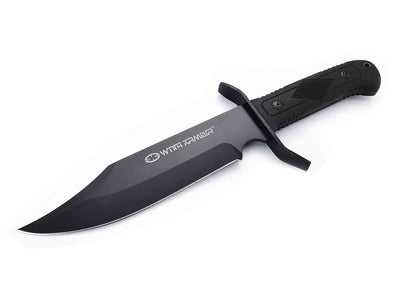 WithArmour Bowie Fixed Blade Black WA-055BK (90628)