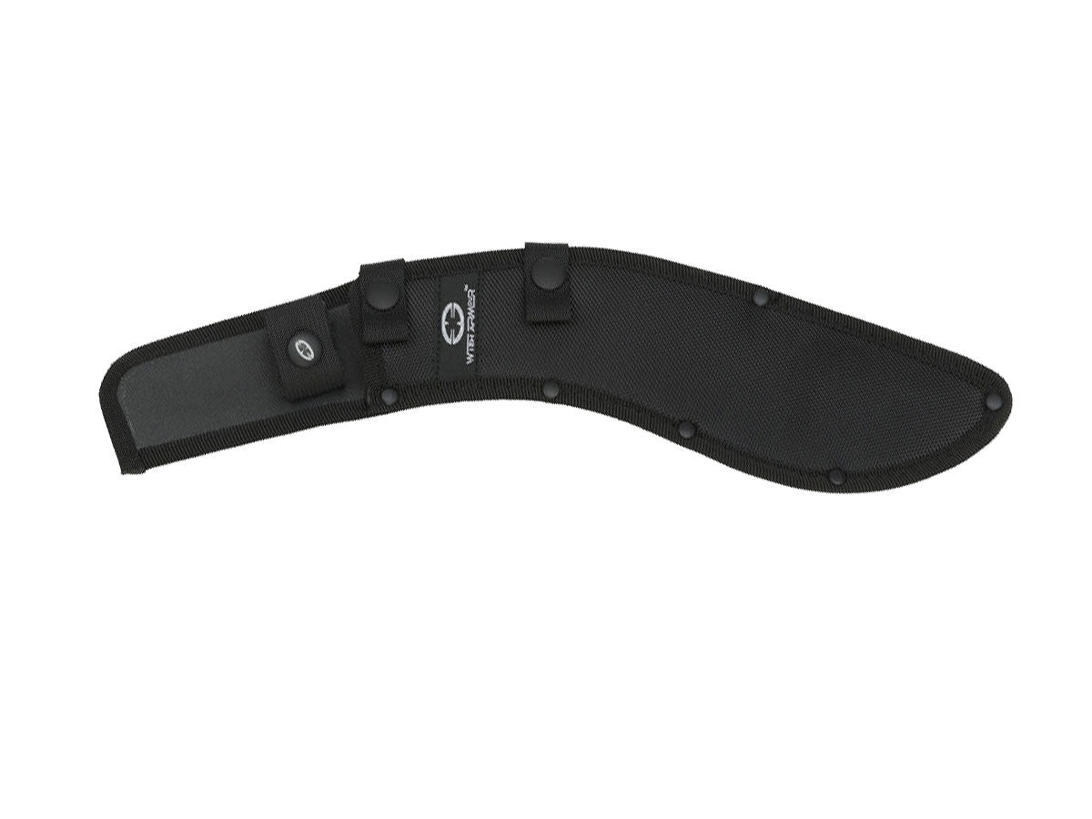 WithArmour Compata Machete WA-022BK – manico gomma nera e fodero nylon