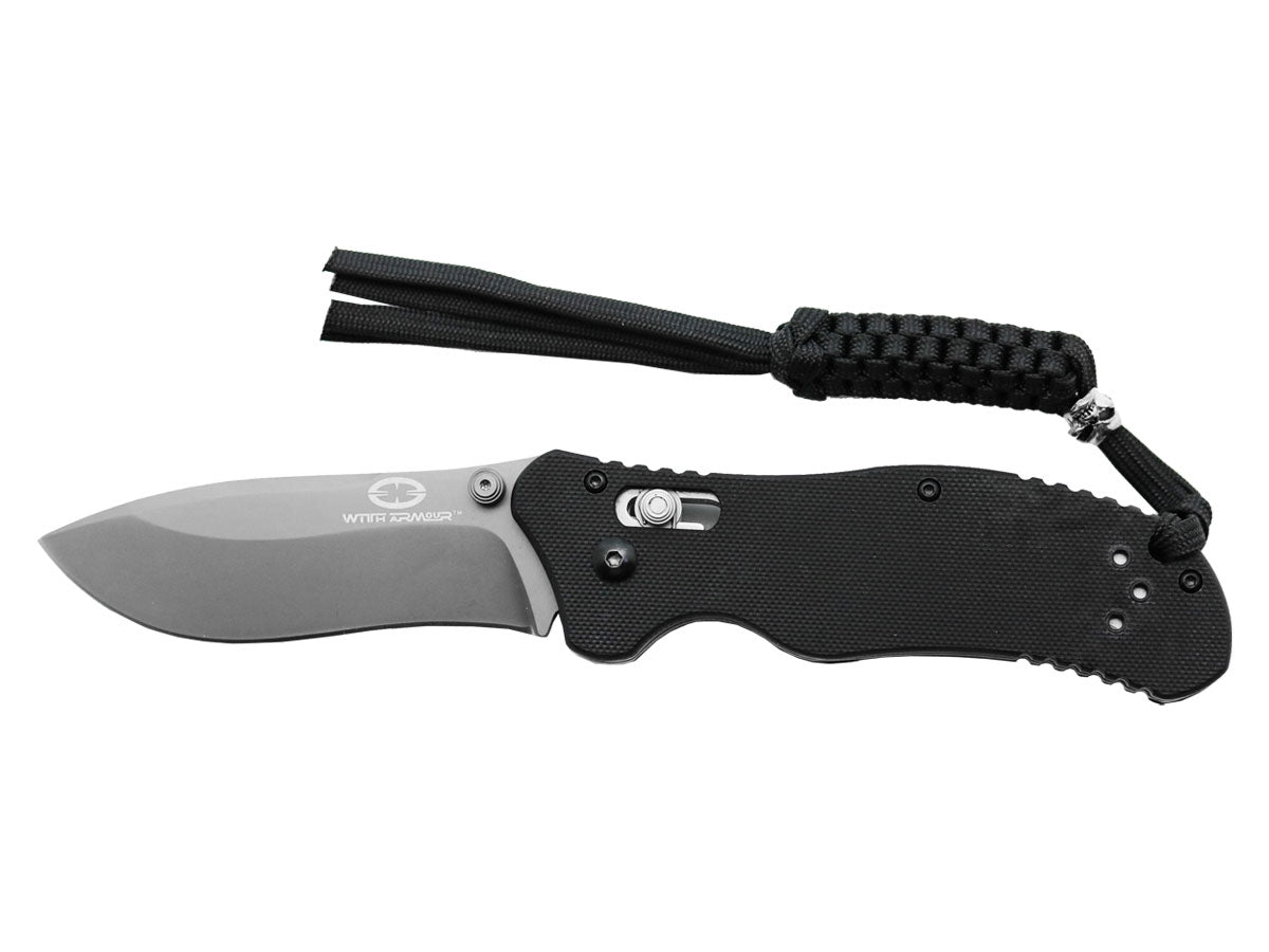 WithArmour Eagle Claw EDC Black WA-041BK – coltello 440C G-10 axis lock