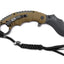 WithArmour Eagle Claw K Tan WA-005TN – manico nylon gommato tan
