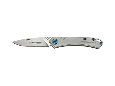 WithArmour Elise Gray WA-096TG – coltello D2 manico titanio profilo sottile