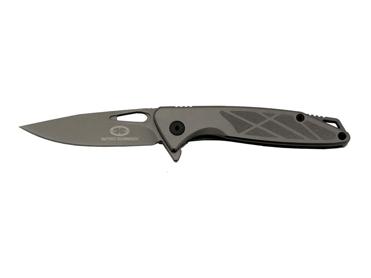WithArmour Finches Gray WA-047GY – coltello EDC acciaio inox 440C grigio