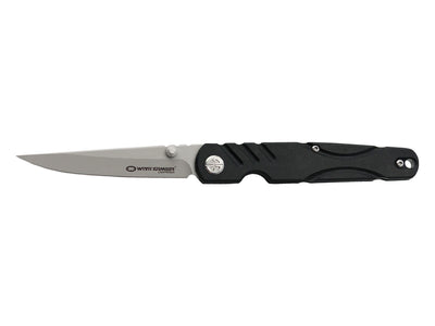 WithArmour Legal Black WA-093BK – coltello da gentiluomo D2 G-10 sottile