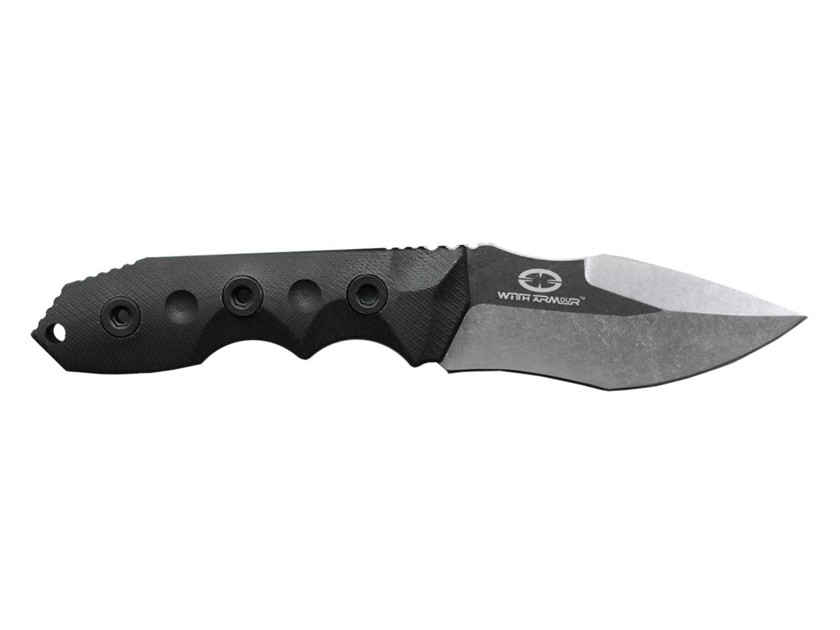 WithArmour Needle Black WA-070BK – coltello fisso full-tang 440C G-10
