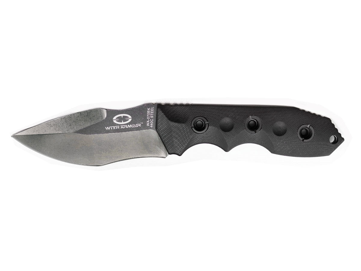 WithArmour Needle Black WA-070BK – lama 440C 10,2 cm spessore 4 mm