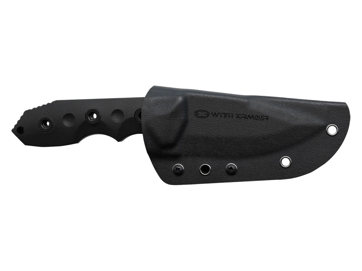 WithArmour Needle Black WA-070BK – manico G-10 antiscivolo nero