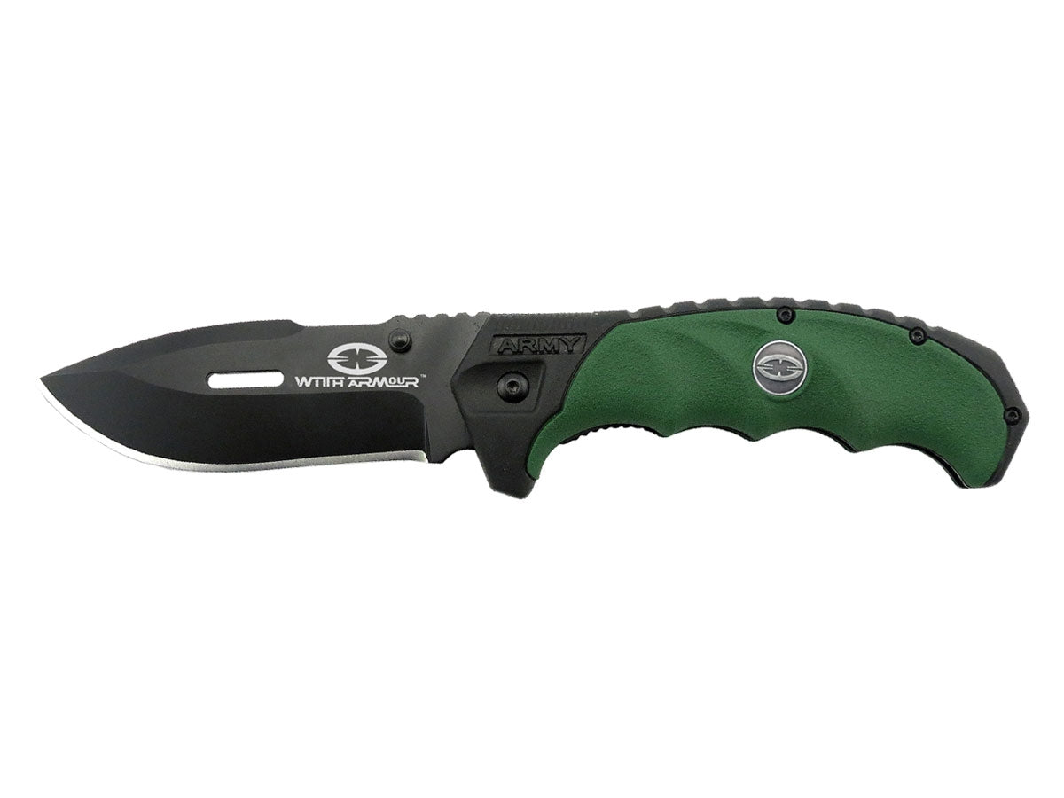 WithArmour Punisher Green WA-020GN – coltello tattico 440C manico verde