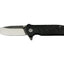 WithArmour Shooter Black WA-032BK – coltello 440C G-10 ball bearing vista frontale