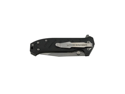 WithArmour Shooter Black WA-032BK – manico G-10 e lama 8,25 cm