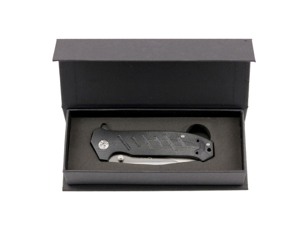 WithArmour Shooter Black WA-032BK – dettaglio flipper apertura ball bearing