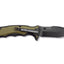 WithArmour Tiger Shark Black Tan WA-019BT – manico gomma/nylon e lama 9,4 cm