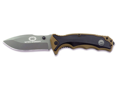 WithArmour Tiger Shark Tan WA-019TN – coltello tattico 440C bicolore tan-nero