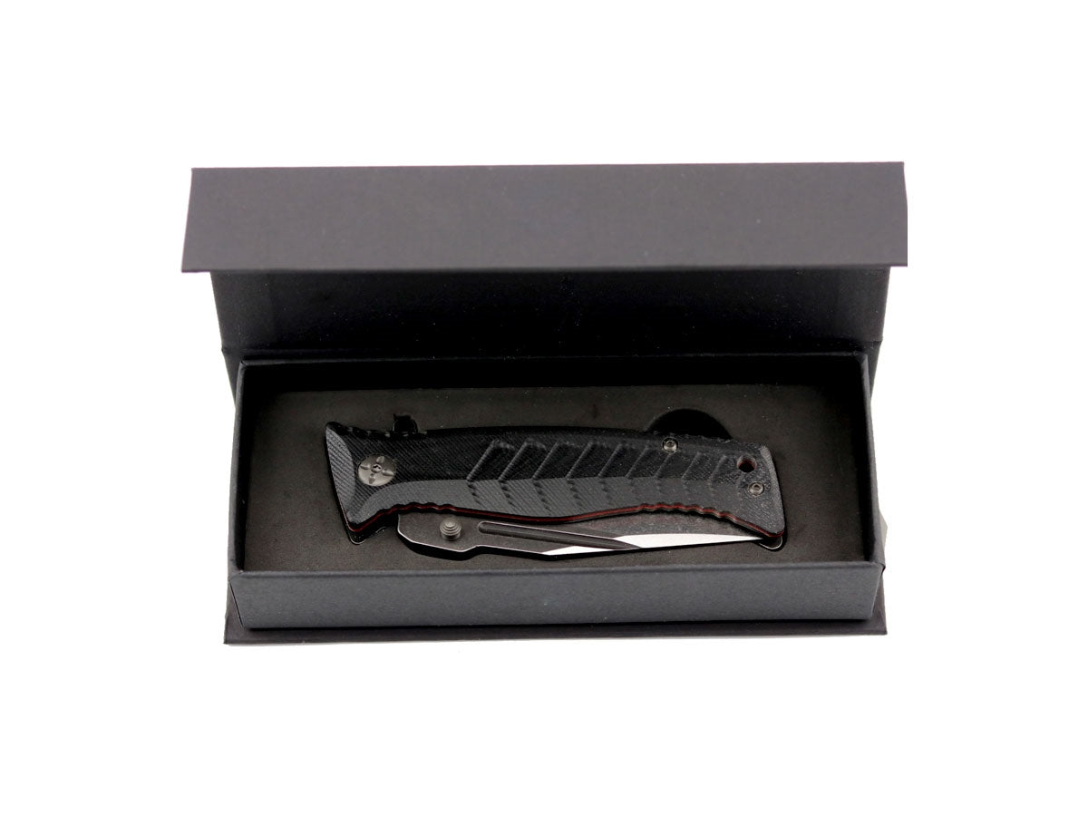 WithArmour Torpedo Black WA-039BK – dettaglio flipper e meccanismo ball bearing