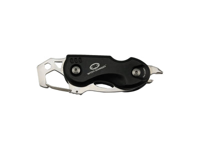 WithArmour Tot Black WA-033BK – apribottiglie, luce LED, cacciavite e moschettone