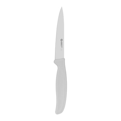 Sanelli Supra Spelucchino Lama Liscia Manico Bianco 11 cm