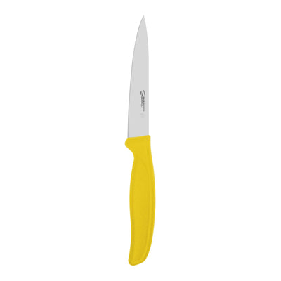 Sanelli Supra Spelucchino Lama Liscia Manico Giallo 11 cm