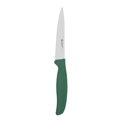 Sanelli Supra Spelucchino Lama Liscia Manico Verde 11 cm