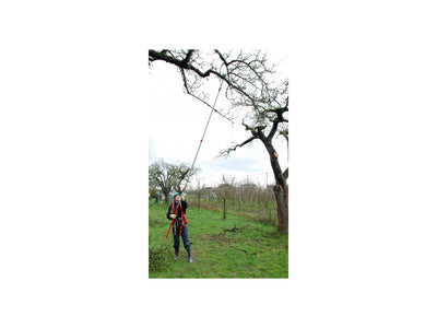 Silky Forester 4500-7,5 dettaglio falce estremità lama e connessione palo