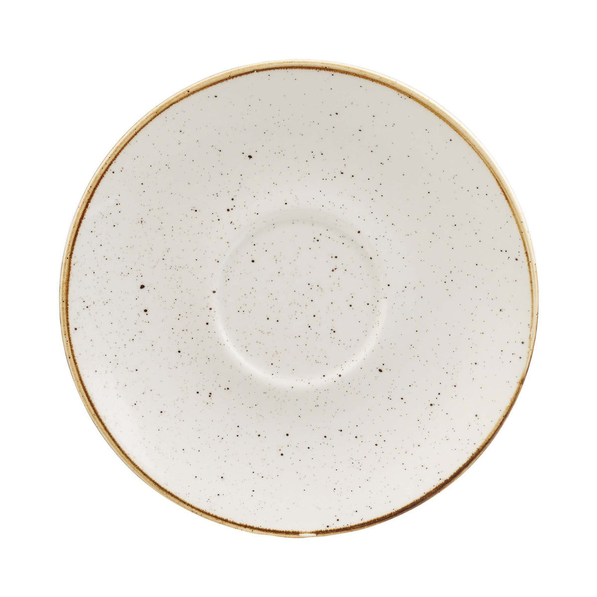 Churchill Stonecast Barley White Piattino per Tazza Tè Ø 15,6 cm 12 Pezzi