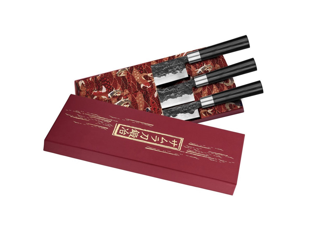Samura Blacksmith Set 3 Pz (NAKIRI-SANTOKU-FILETTARE) SBL-0220 - foto 2