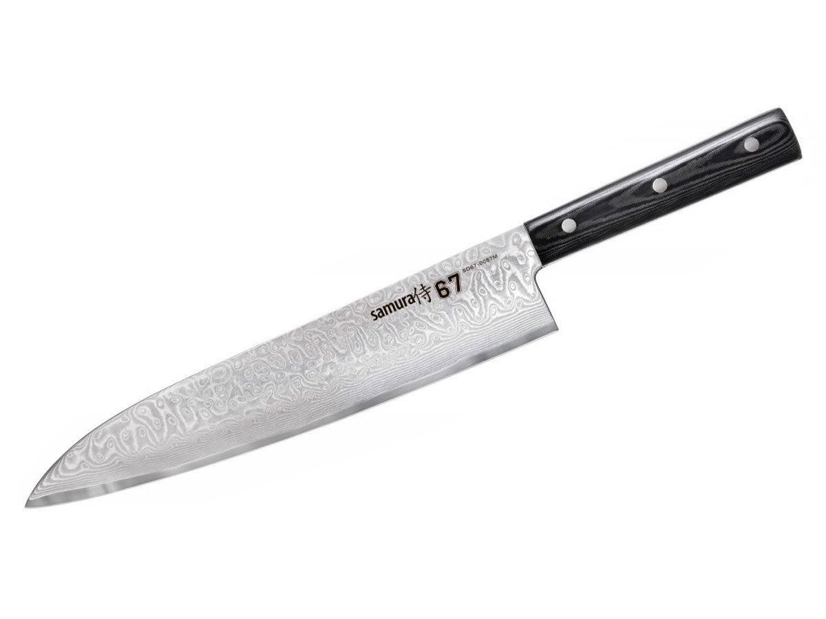 Samura Damascus 67 Cuoco (Grand Chef's knife) Cm.24 SD67-0087M