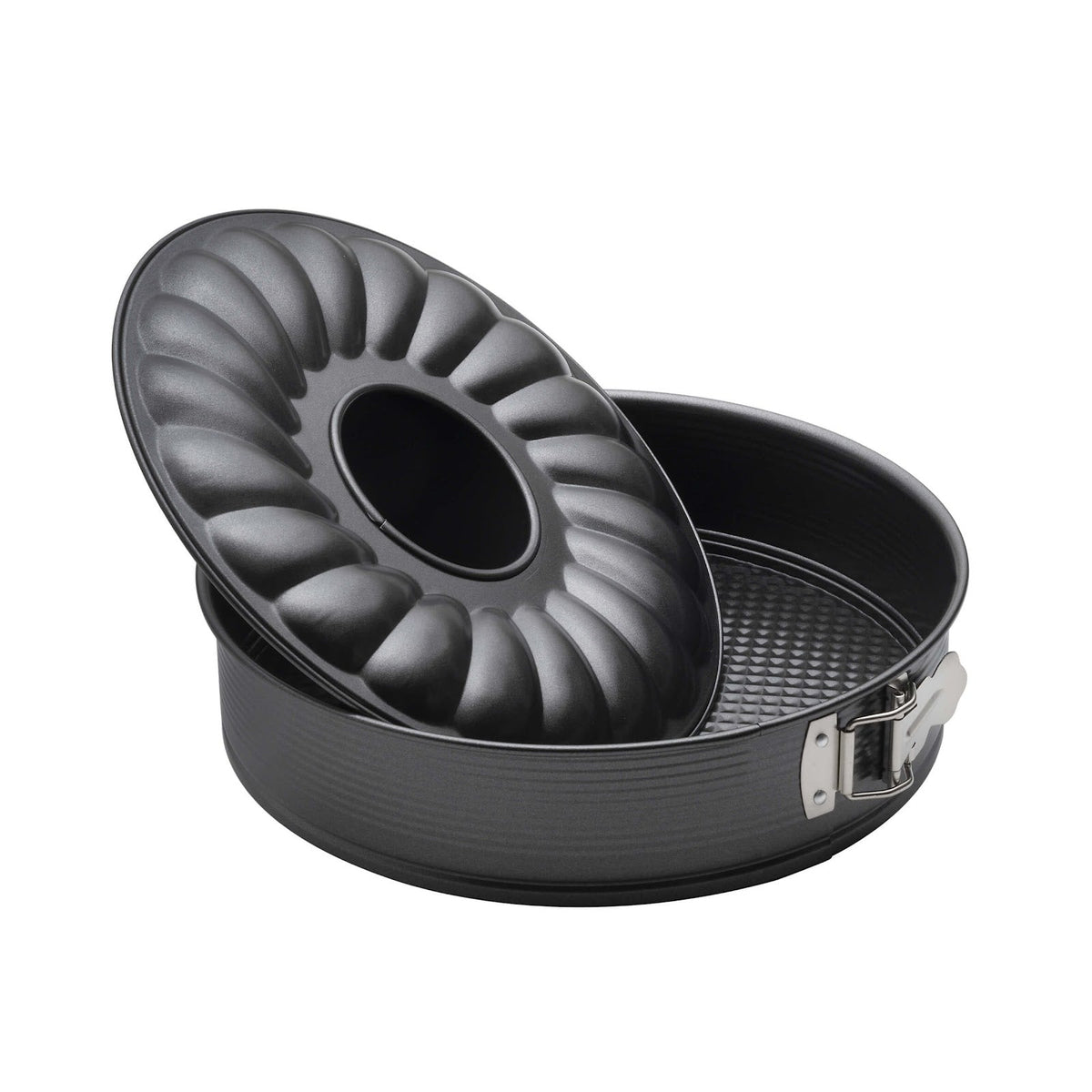 Tortiera Apribile Antiaderente 2 Fondi Ø 26 cm H 6,5