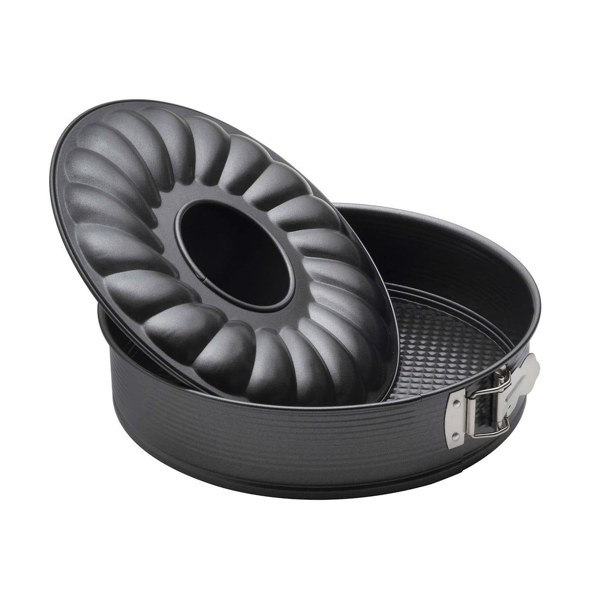 Tortiera Apribile Antiaderente 2 Fondi Ø 28 cm H 6,5