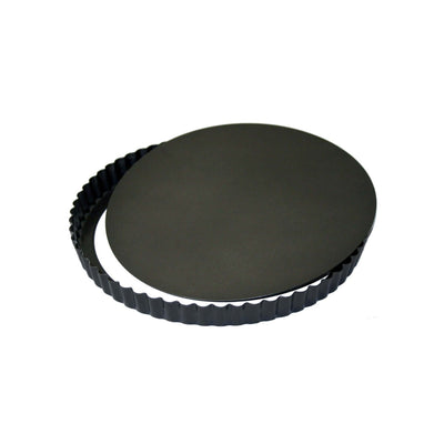 Stampo Crostata Festonato Antiaderente Fondo Mobile Ø 24 cm H 2