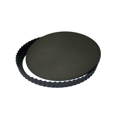 Stampo Crostata Festonato Antiaderente Fondo Mobile Ø 28 cm H 2