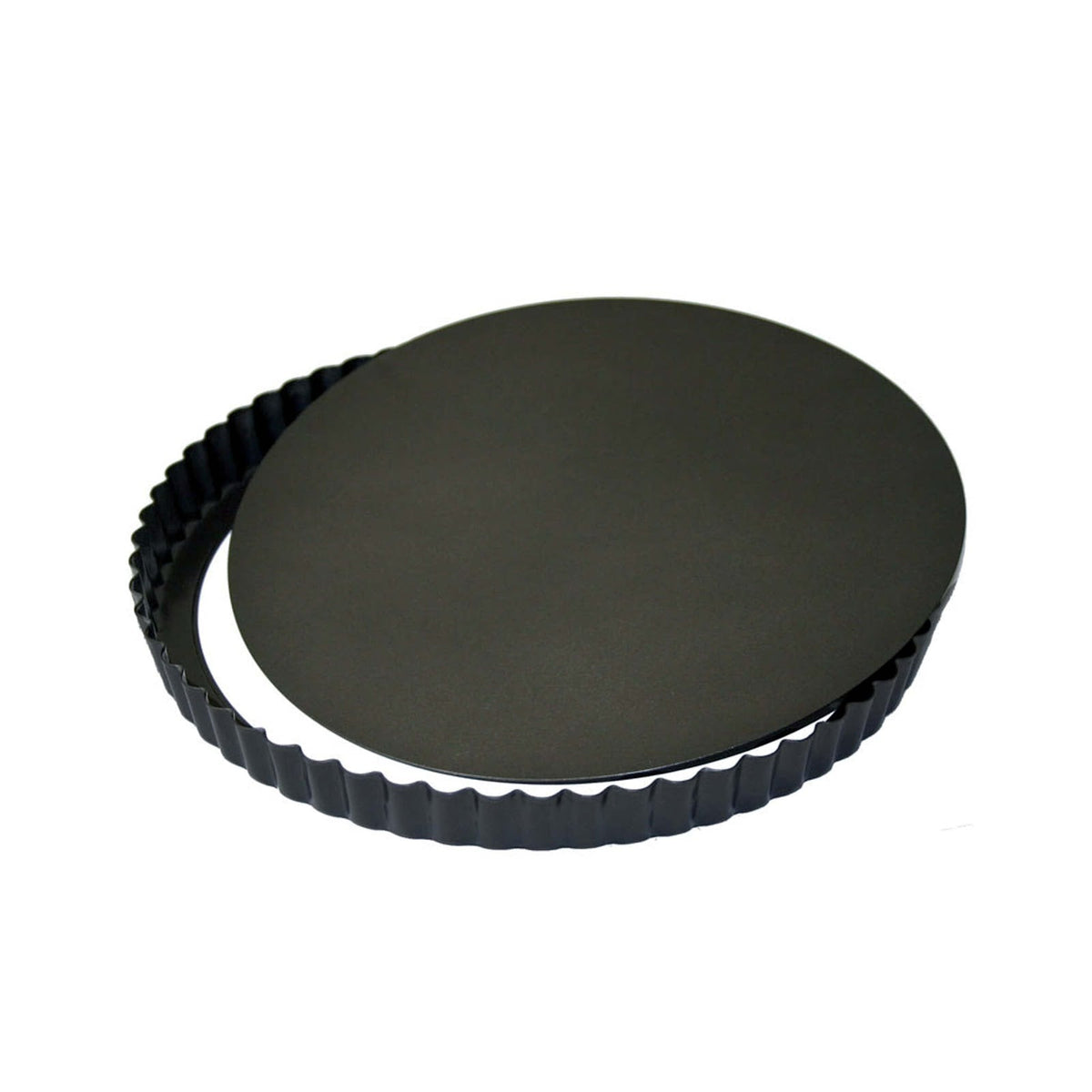 Stampo Crostata Festonato Antiaderente Fondo Mobile Ø 32 cm H 2,5