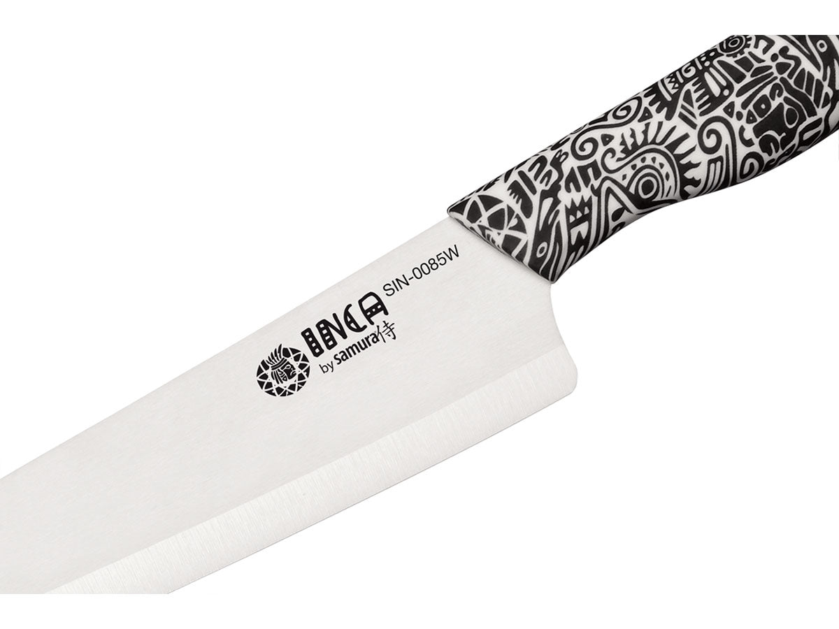 Samura Inca Ceramica Bianco Cuoco (Chef's knife) Cm.18,7 SIN-0085W - foto 2