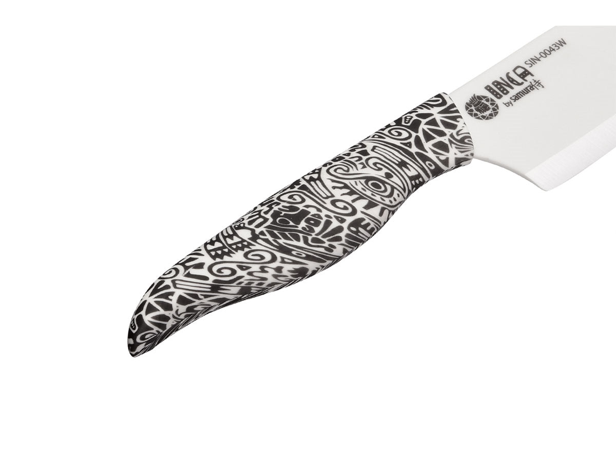 Samura Inca Ceramica Bianco Nakiri (Nakiri Knife) Cm.16,5 SIN-0043W - foto 3
