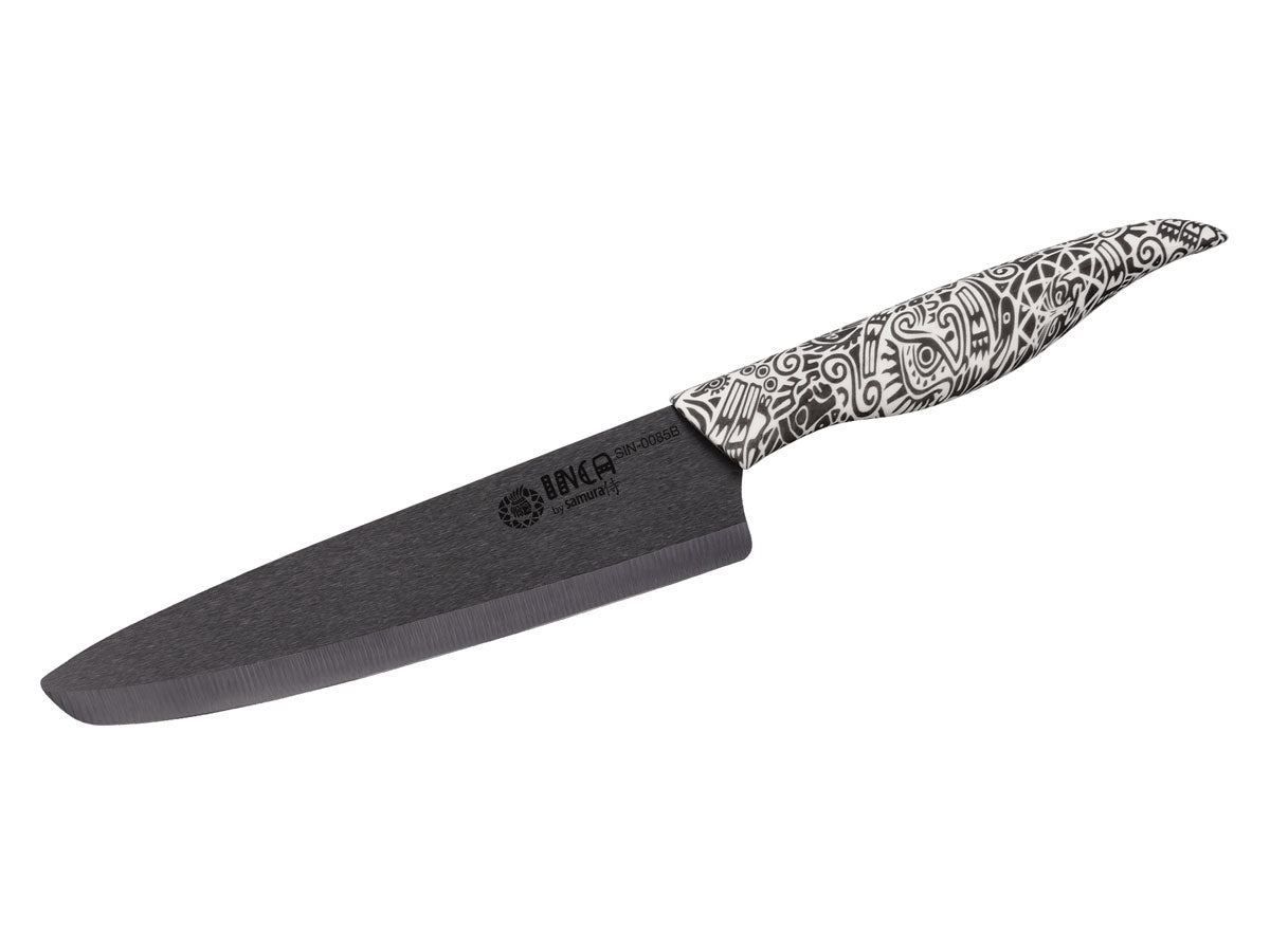Samura Inca Ceramica Nero Cuoco (Chef's knife) Cm.18,7 SIN-0085B