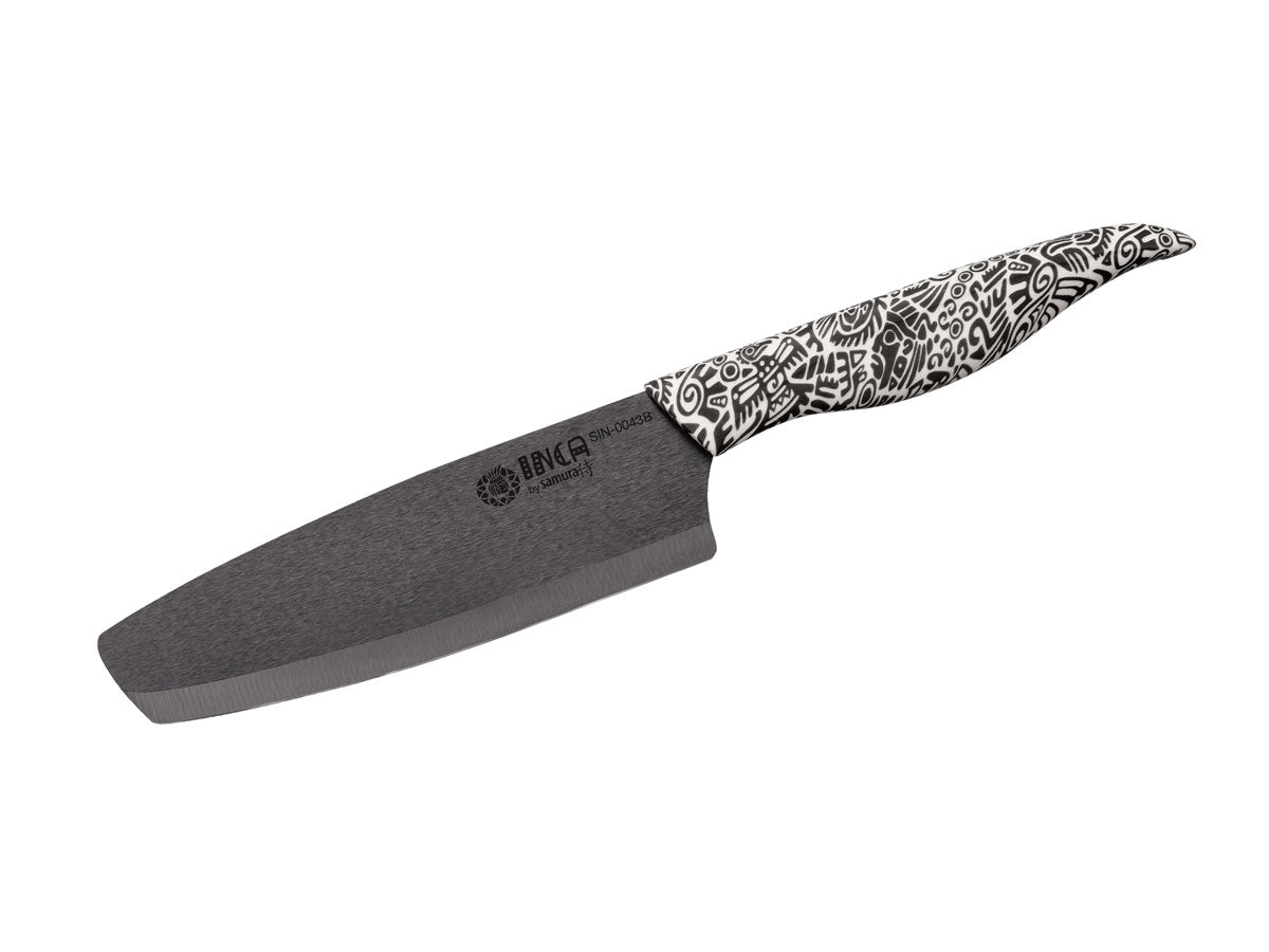 Samura Inca Ceramica Nero Nakiri (Nakiri Knife) Cm.16,5 SIN-0043B