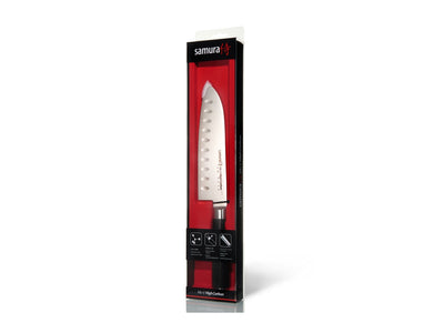 Samura Mo-V Santoku C/Alveoli (Santoku knife hollow ground) Cm.18 SM-0094 - foto 2
