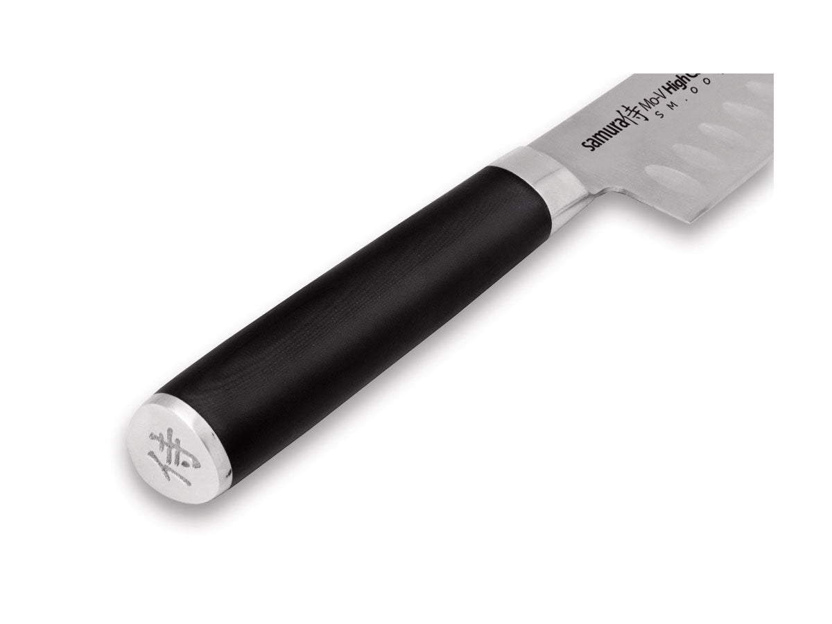Samura Mo-V Small Santoku C/Alveoli(Santoku knife hollow ground)Cm.13,8 SM-0093 - foto 2