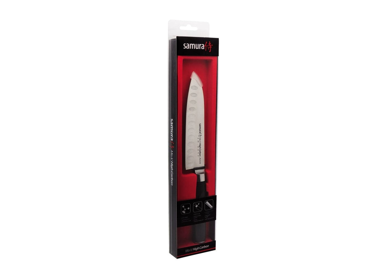 Samura Mo-V Small Santoku C/Alveoli(Santoku knife hollow ground)Cm.13,8 SM-0093 - foto 3