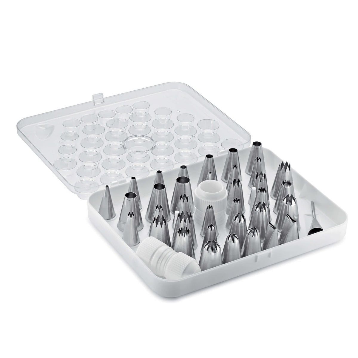 Bocchette Grandi Inox Assortite Confezione 38 Pezzi