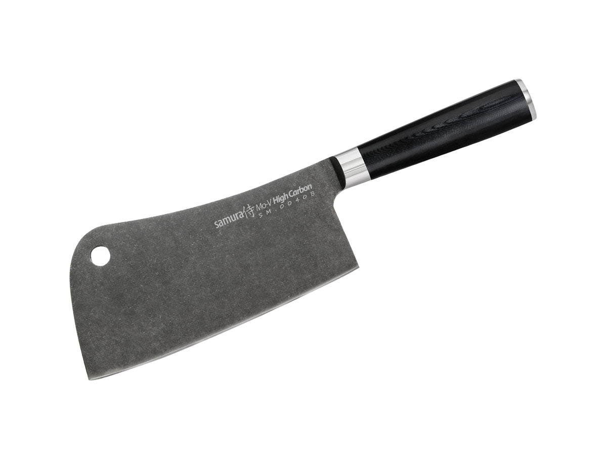 Samura Mo-V Stonewash Mannaia (Cleaver) Cm.18 SM-0040B
