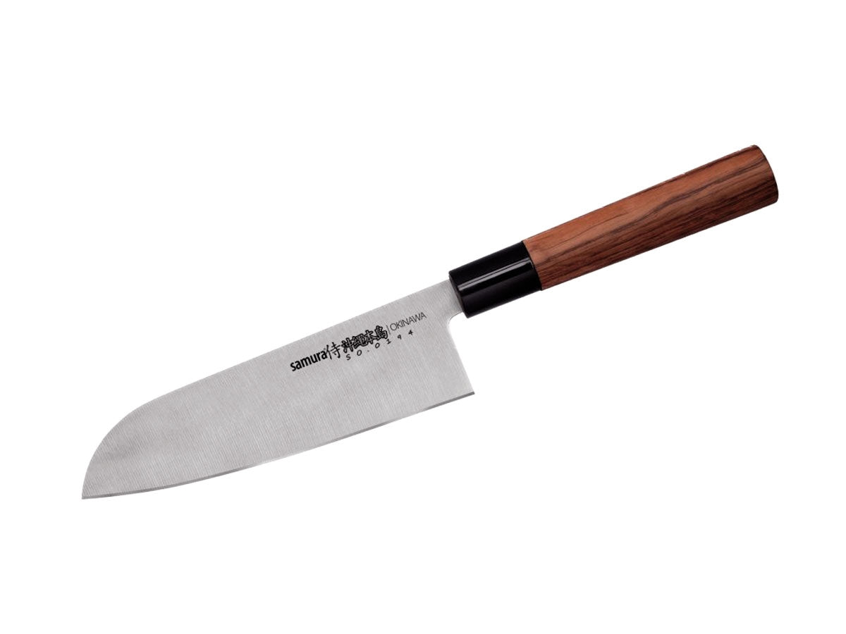 Samura Okinawa Santoku (Santoku Knife) Cm.17,5 SO-0194