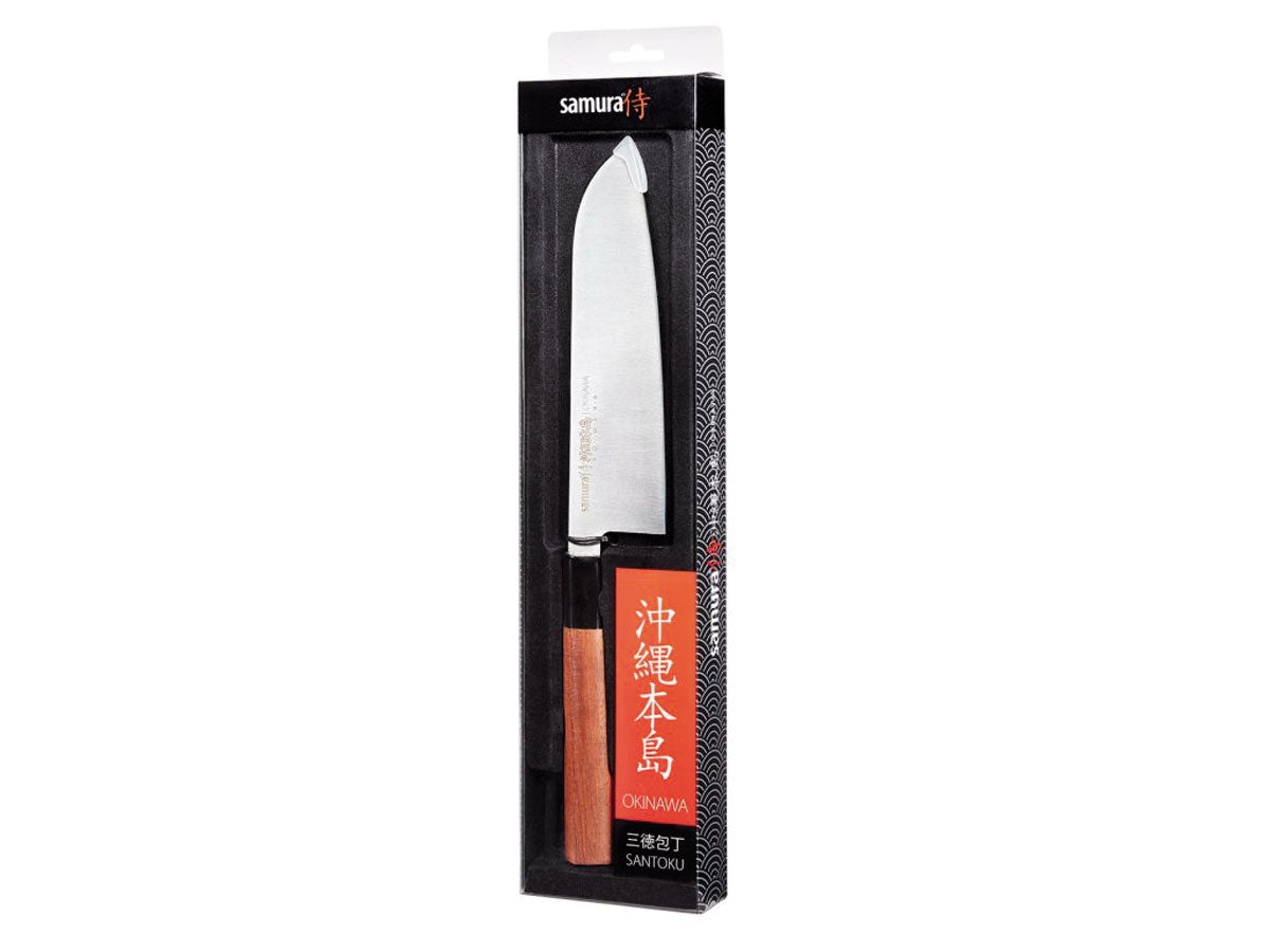 Samura Okinawa Santoku (Santoku Knife) Cm.17,5 SO-0194 - foto 2
