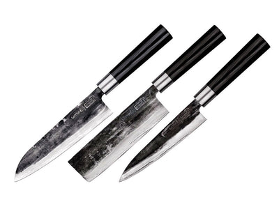 Samura Super 5 Set 3 Pz (NAKIRI-SANTOKU-FILETTARE) SP5-0220