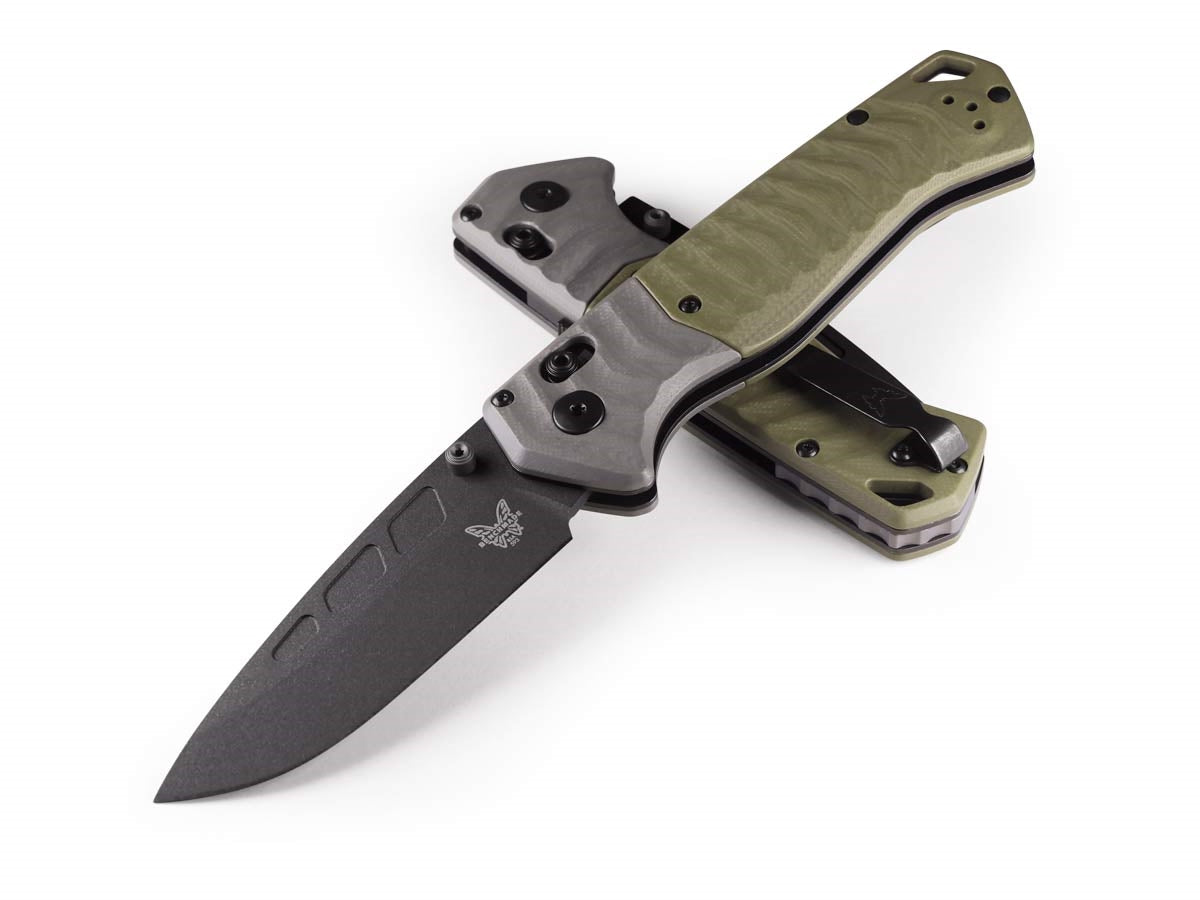 Benchmade Psk 593Bk Gray & Od Green G10 - foto 2