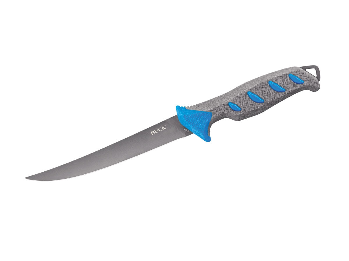 Buck Hookset Fillet 6" Salt Water Blue/Gray 0145Bls