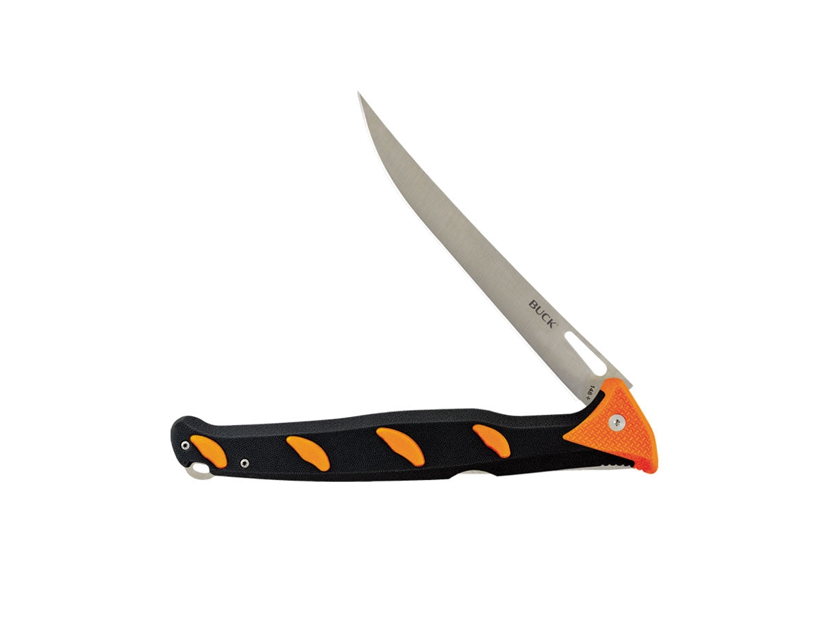 Buck Hookset Folding Fillet 6" Fresh Water Orange/Gray 0148Ors - foto 2
