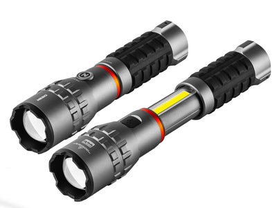 NEBO SLYDE KING 4K torcia ricaricabile USB-C 4000 lumen zoom 4x COB 1000 lumen WLT-0031